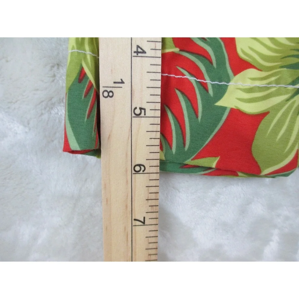 Tommy‎ Bahama Swim Trunks Mens Small Orange Floral Board Shorts Bathing Suit